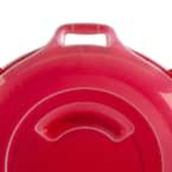 Red Plastic Nesting 24 Inch Wreath Container Storage Box - Picture 3 of 5